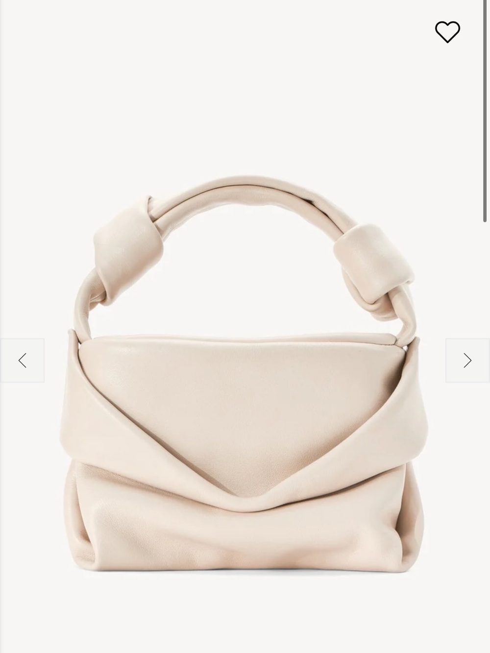 Staud Kiss Bag in Cream